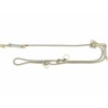 Laisse réglable pour chien Trixie Soft Rope Gris Gris clair S S/XL