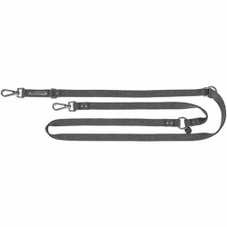 Laisse réglable pour chien Trixie CityStyle Noir S/M