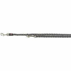 Laisse réglable pour chien Trixie Cavo Graphite S/M 2 m