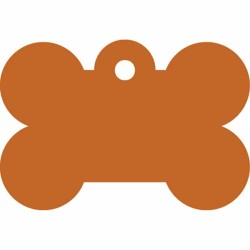 Plaque d'identification Imarc Bone Orange