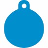 Plaque d'identification Imarc Circle Bleu