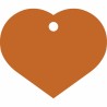 Plaque d'identification Imarc Heart Orange