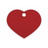 Plaque d'identification Imarc Heart Rouge