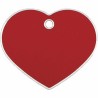 Plaque d'identification Imarc Heart Rouge