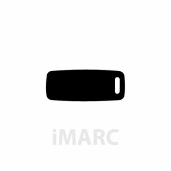 Plaque d'identification Imarc Baggage Noir
