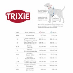 Harnais pour Chien Trixie Premium Rouge S/M