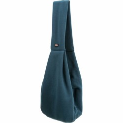 Sac en bandoulière pour animaux de compagnie Trixie Soft Bleu Gris clair Polyester Coton 22 × 20 × 60 CM