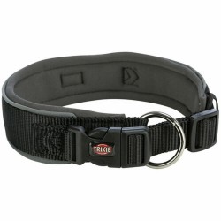 Collier pour Chien Trixie Premium Noir Graphite S/M 33-42 cm