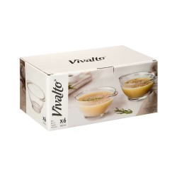 Bol Vivalto Transparent 580 ml (6 Unités)