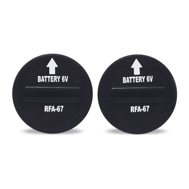 PetSafe - Lot de 2 Piles RFA-67 (6V) - Compatible Collier de Dressage, Anti-Aboiements et Anti-Fugue pour Chien