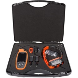 Ensemble complet traceur GPS - NUM'AXES - CANICOM GPS 2 - Noir / Orange