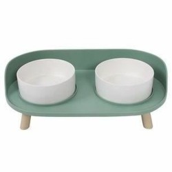 Mangeoire pour chiens MPETS Altitude Double Acier inoxydable 50 ml