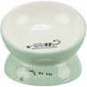 Mangeoire pour chiens Trixie Blanc Vert Ø 13 cm 150 ml