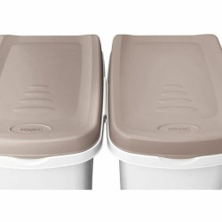 Boîte de nourriture pour animaux Kerbl Blanc Marron 15 L