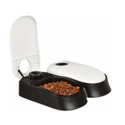 Alimentation automatique Trixie Blanc Noir Acrylique Plastique