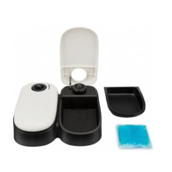 Alimentation automatique Trixie Blanc Noir Acrylique Plastique