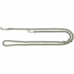 Laisse réglable pour chien Trixie Vert Sable S/M 2 m