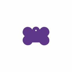 Plaque d'identification Imarc Bone Lila