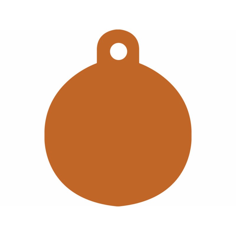 Plaque d'identification Imarc Circle Orange