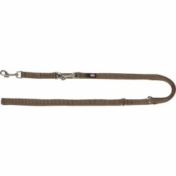 Laisse réglable pour chien Trixie Premium Noisette XS/S