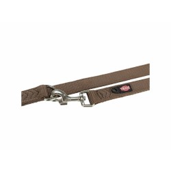 Laisse réglable pour chien Trixie Premium Noisette L/XL