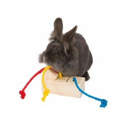 Jouet Distributeur de Friandises pour Animaux 2 en 1 Trixie 16 × 6 × 7 CM