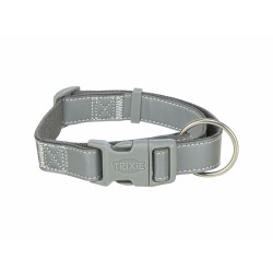 Collier pour Chien Trixie Premium Reflect Graphite S-M 30-45 cm