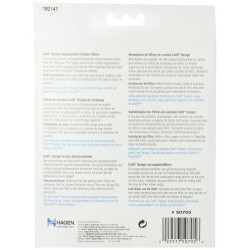 Recharge 2 filtres charbon pour maison de toilette