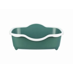 Bac à litière pour chats Trixie Davio Blanc Vert Plastique 56 x 26 x 39 cm