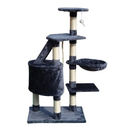Arbre à chat Gloria Sinu Gris 7,5 cm 55 x 40 x 120 cm