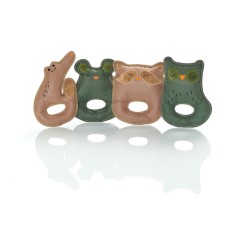 Jouet pour chien Hunter Tough Tundra Beige Raton laveur