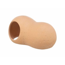 Accessoire pour Cage Trixie Terre cuite Céramique Maison 21 × 10 × 11 CM