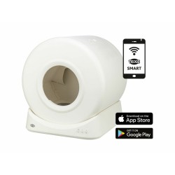 Bac à litière autonettoyant pour chats Trixie Blanc 51 x 56 x 54 cm Plastique