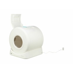 Bac à litière autonettoyant pour chats Trixie Blanc 51 x 56 x 54 cm Plastique