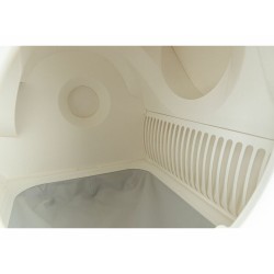 Bac à litière autonettoyant pour chats Trixie Blanc 51 x 56 x 54 cm Plastique