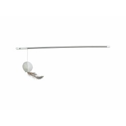 Jouet pour chats Trixie Blanc Polyester Plastique
