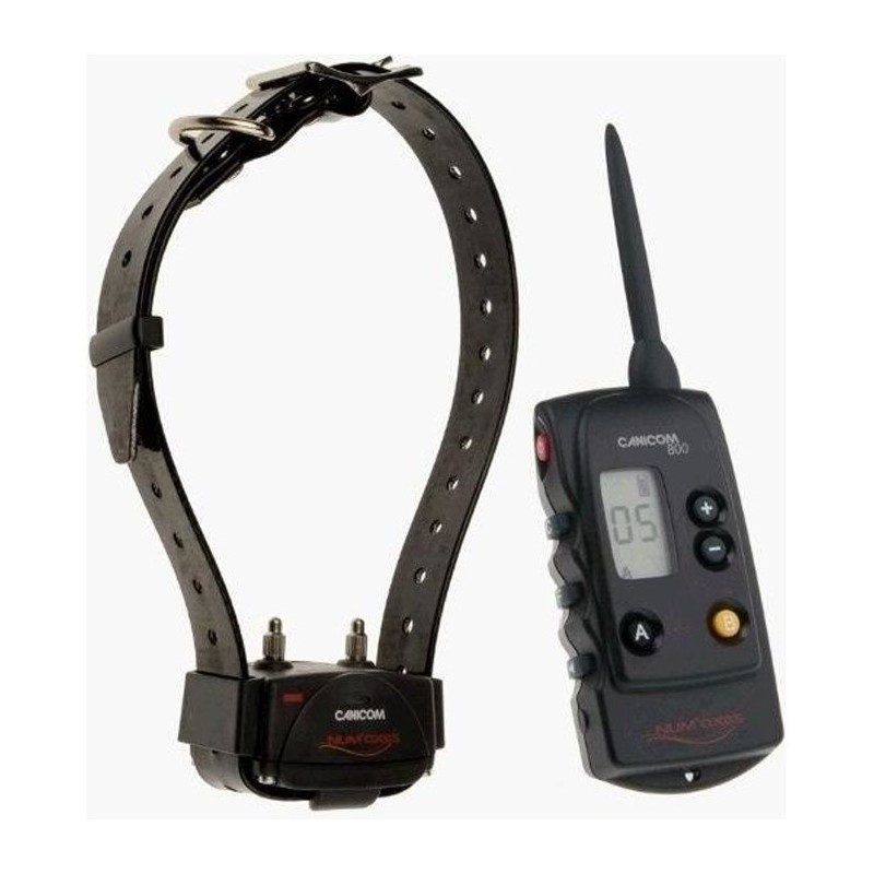 Collier de dressage CANICOM 800 - Portée 800 metres - Jusqu'a 2 chiens - NUM'AXES
