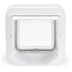 SUREFLAP DualScan Chatiere a puce électronique blanc