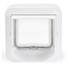 SUREFLAP DualScan Chatiere a puce électronique blanc