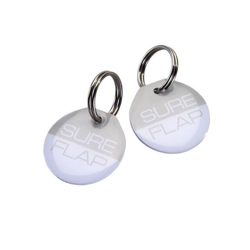 SUREFLAP Médaillon d'identification par radiofréquence pour chatiere a puce