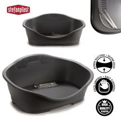 Lit pour animal domestique Stefanplast 97621 Gris Plastique 68 x 27,5 x 49 cm 6 Unités