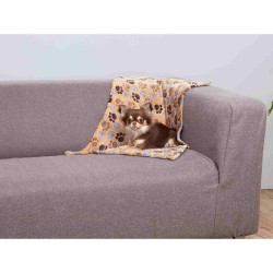Couverture pour animaux de compagnie Trixie Laslo Beige 75 × 50 cm