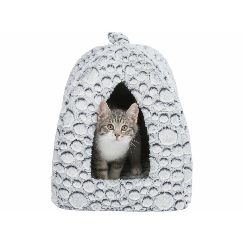 Cabane Trixie Blanc Gris 32 × 42 × 32 cm