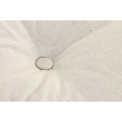 Lit pour animal domestique Home ESPRIT Blanc Naturel Fibre naturelle 55 X 45 X 18 CM