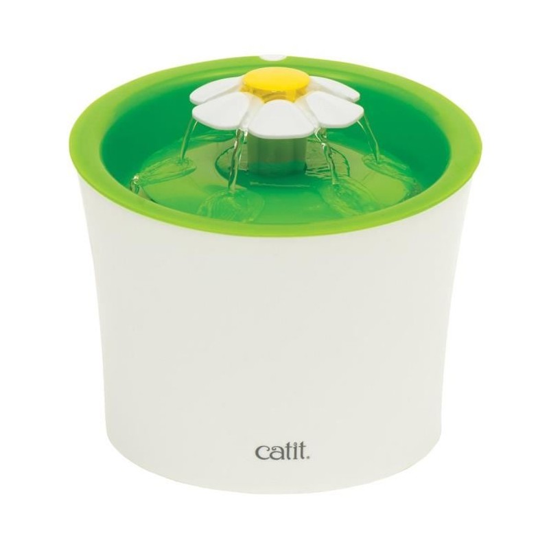 CAT IT Fontaine a eau avec fleur Senses 2.0 - 3 L - Pour chat