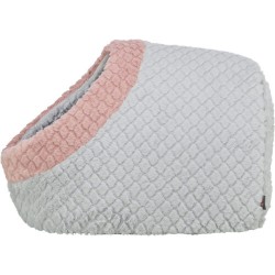 Grotte pour chat Trixie Kaline Mio Gris Rose foncé Polyester Tissu Peluche 35 x 26 x 41 cm
