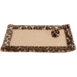Grattoir pour Chats Trixie Leo Marron Polyester Sisal EVA 55 x 35 cm Tapis