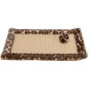 Grattoir pour Chats Trixie Leo Marron Polyester Sisal EVA 55 x 35 cm Tapis
