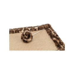 Grattoir pour Chats Trixie Leo Marron Polyester Sisal EVA 55 x 35 cm Tapis