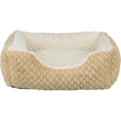 Lit pour chien Trixie Kaline Mio Marron Crème 50 x 40 cm